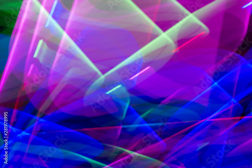 Colorful light painting pattern background