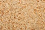 Brown wheat bread texture