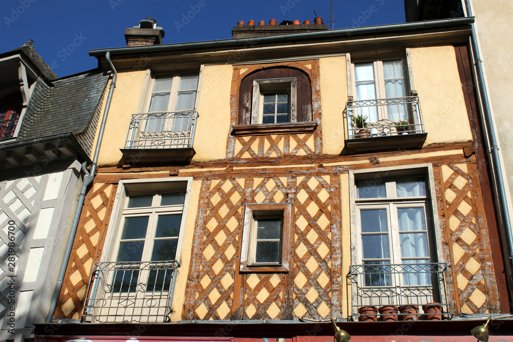 Rennes - Maisons à Colombages