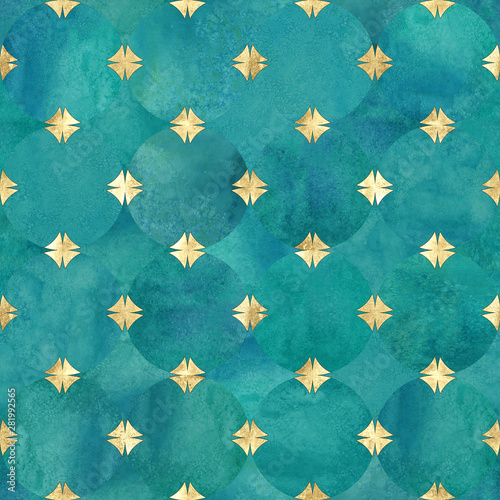 Abstract watercolor backgro...
