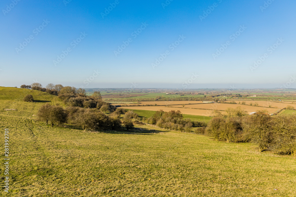 Burton Dassett Hills Country park. Warwickshire, English Midlands, England, UK