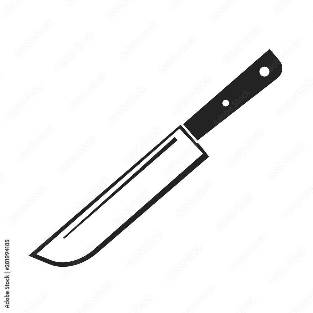 Knife Icon Vector Illustration Background Art Painting Knife Icon Vector Illustration Background Art Painting