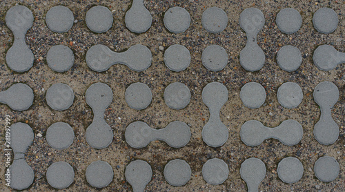 Rounded driveway briks