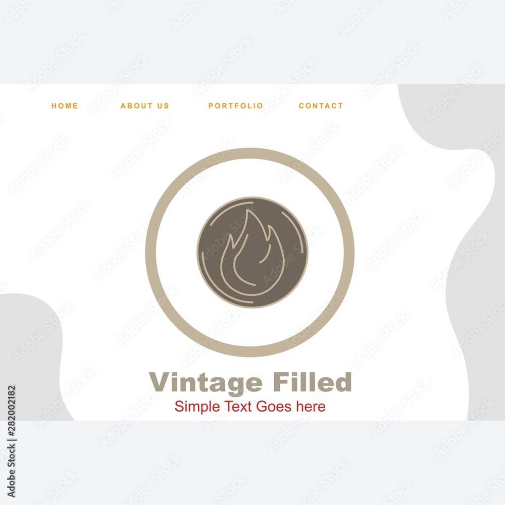 Flame icon for your project Flame icon for your project