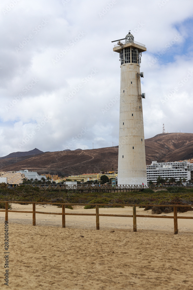 Leuchtturm von Morro Jable Jandia Fuerteventura Faro