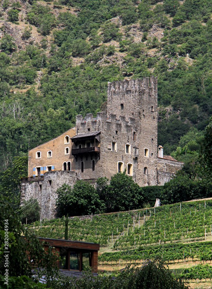 Fototapeta premium il castello di Naturno