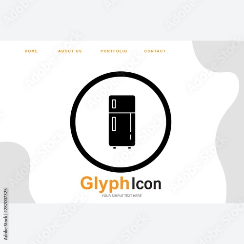 fridge icon for your project