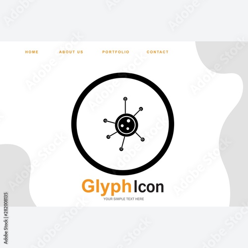  Virus icon for your project