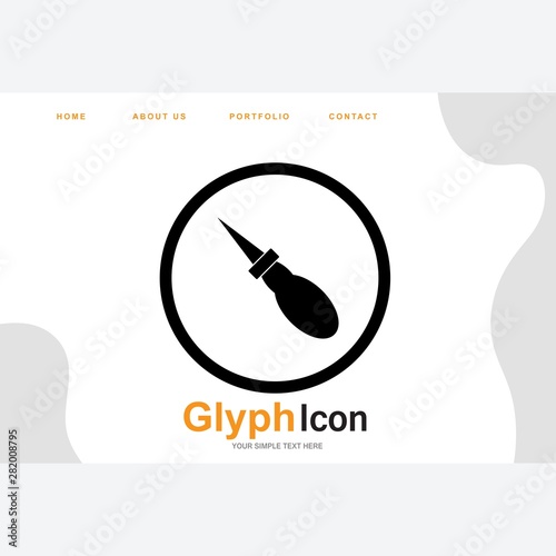 Bradawl icon for your project