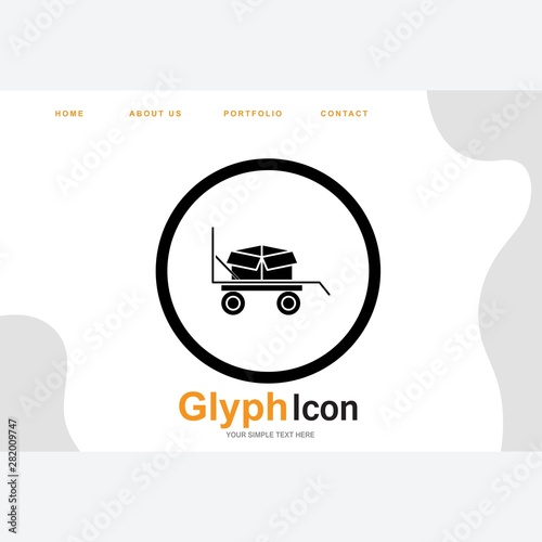 Trolly Box icon for your project