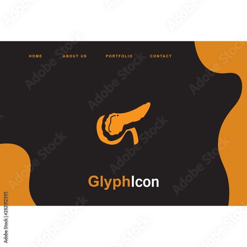 Pancreas icon for your project