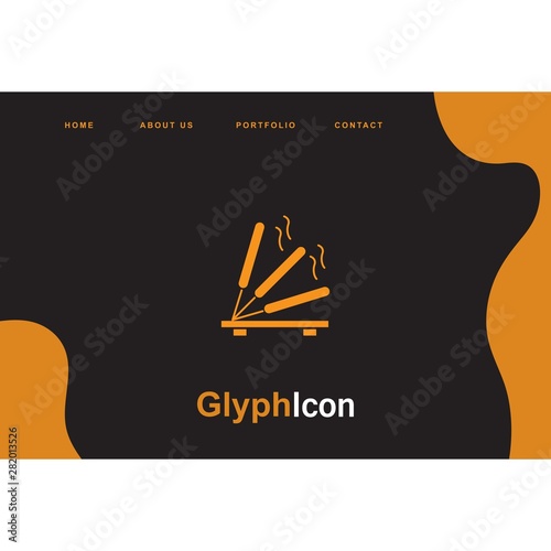  Joss Stick icon for your project