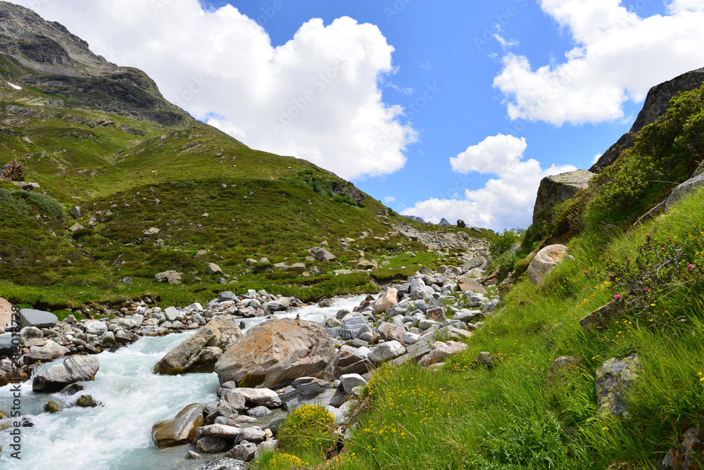 Die rechtsrheinische Ill in Silvretta-Vorarlberg Die rechtsrheinische Ill in Silvretta-Vorarlberg
