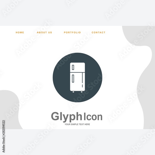 fridge icon for your project