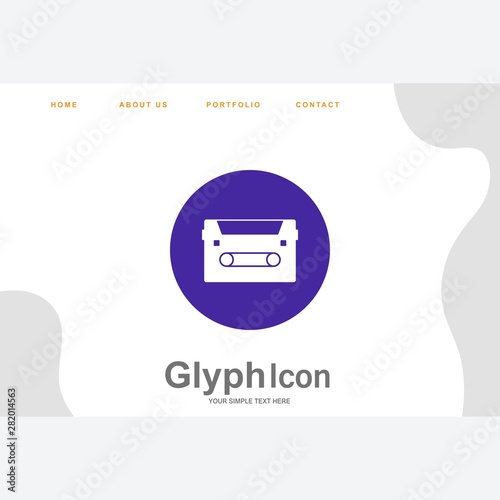 Audio Tape icon for your project