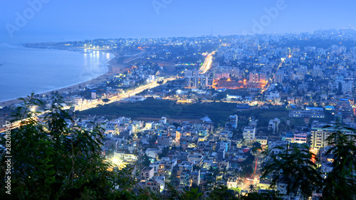 Visakhapatnam, INDIA - December 9 : Visakhapatnam is a largest city in newly bifurcated Andhra Pradesh state in India, On December 9,2015 Visakhapatnam, India photo
