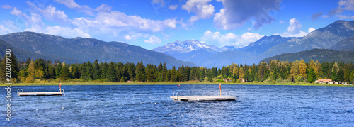 Scenic Alta lake near Whistler, British Columbia photo