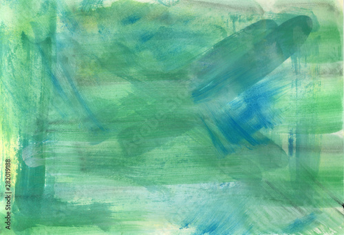 water color texture hand drawn blue green