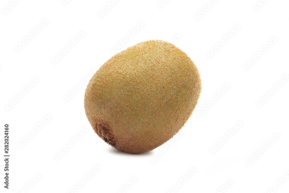 Ripe whole kiwi fruit isolated on white background with clipping path. Ripe whole kiwi fruit isolated on white background with clipping path.