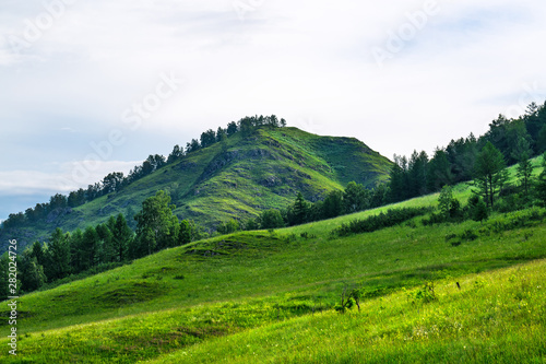 View of the Altai mountains. Gorny Altai, Russia