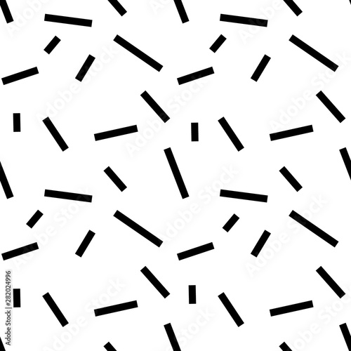 sticks, straight lines seamless pattern. geometric background memphis style. isometric pattern with sharp lines. geometrical abstract illustration Pattern for design of fabric, wallpapers.