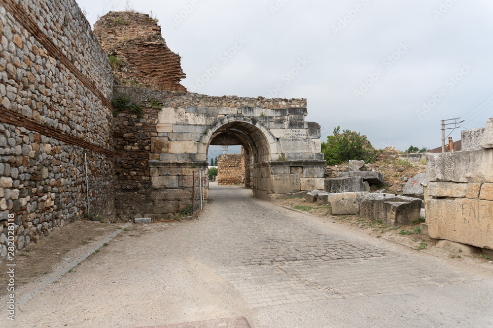 Yenisehir Gate in Iznik, Turkey