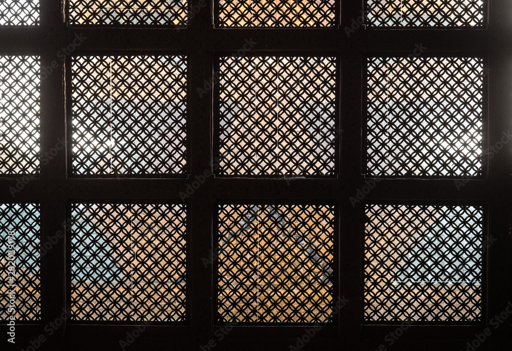 mesh window texture