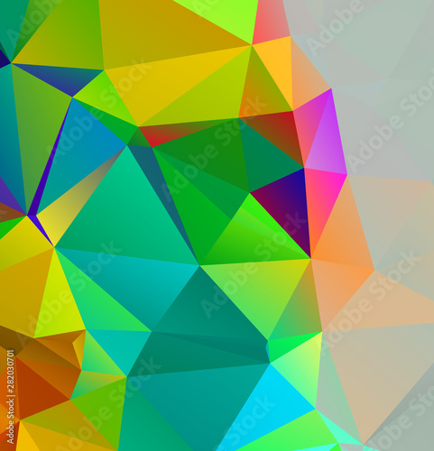 Abstract multicolor full Color rainbow background. Vector polygonal design illustrator