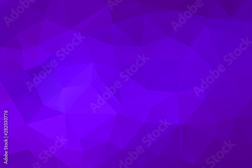 Abstract multicolor purple and blue background. Vector polygonal design illustrator © prathum