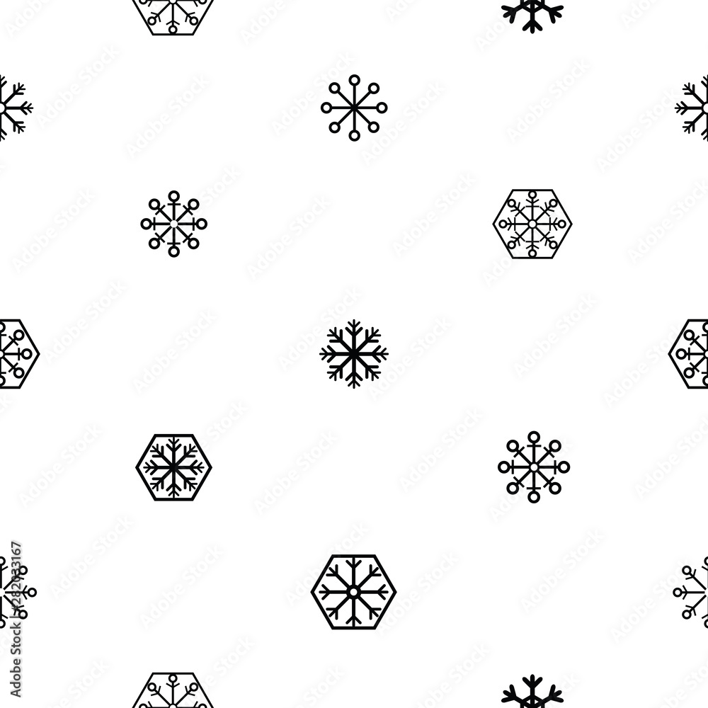 snowflake seamless pattern background icon. snowflake seamless pattern background icon.