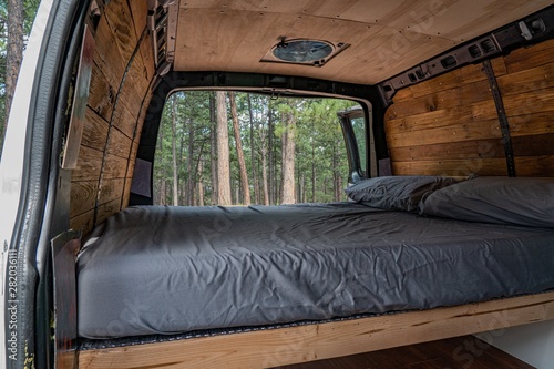 interior of a van