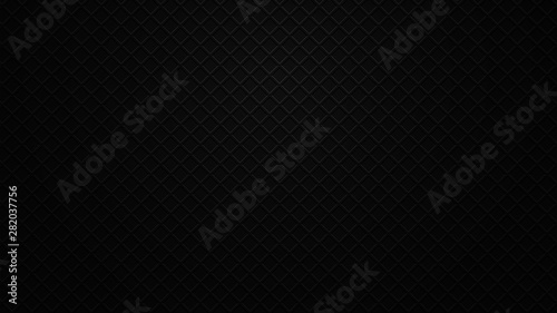 Black metal texture steel background. Stamped pattern on sheet metal. Vector illustration.