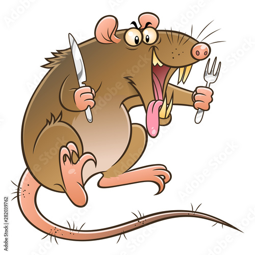 Hungry rat