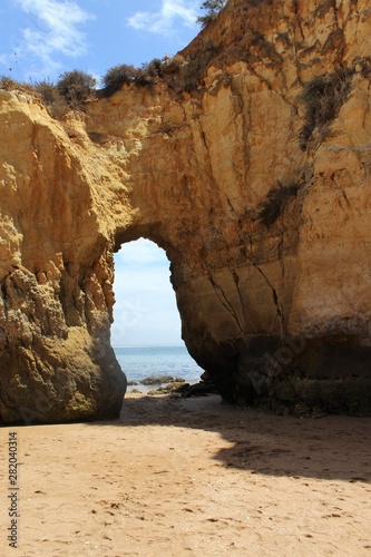 Les grottes dans l'eau Lagos Portugal © Nadge