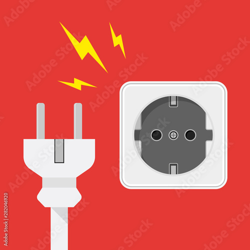 Plug in full power outlet, overload charger