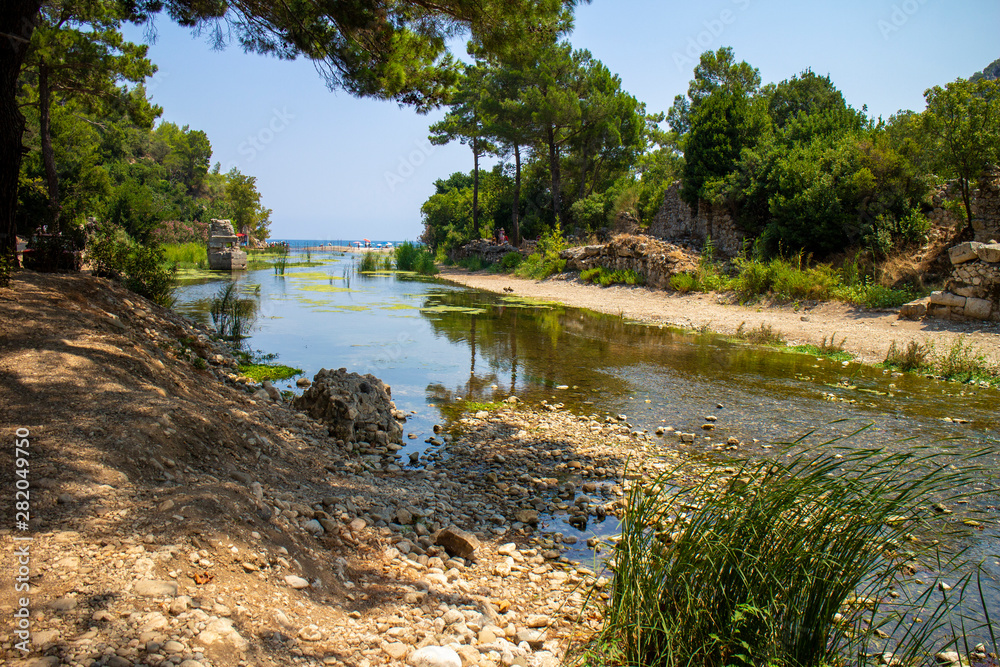 Obraz premium Olympos Ancient City Antalya Turkey