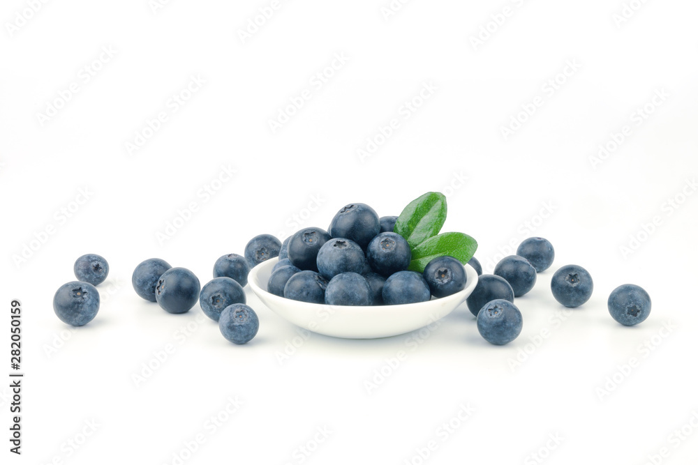 blueberry fruit on white plate blueberry fruit on white plate