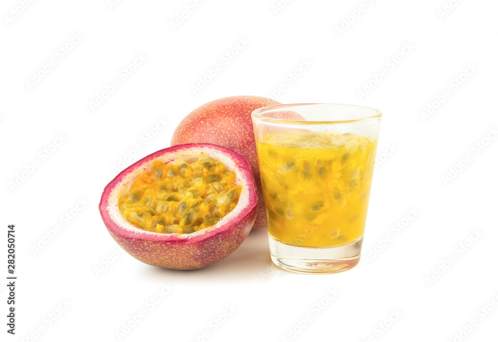 delicious passion fruit juice