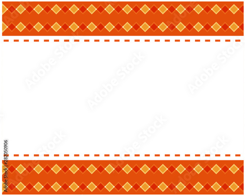 チェック 柄 壁紙 背景 ハロウィン カード メッセージカード 枠 ライン Stock Vector Adobe Stock