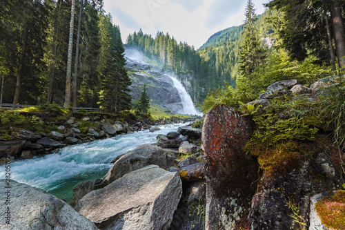 The Krimml Waterfalls in the High Tauern National Park, photo