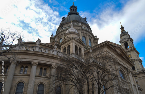 St. Stephen's Basilica (Szent Istvan Bazilika) in Budapest on December 29, 2017.