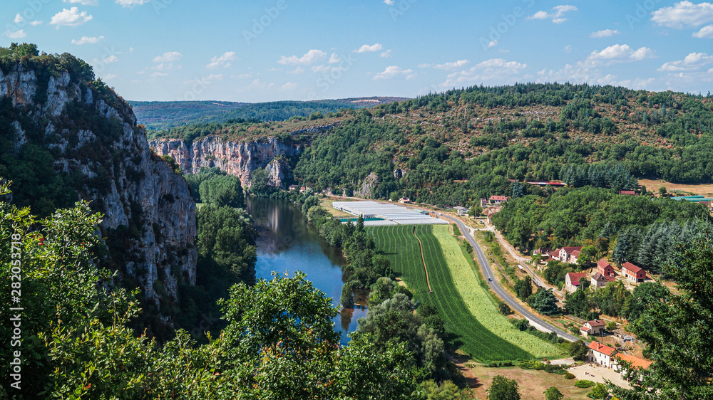 Obraz premium Landscape in south France