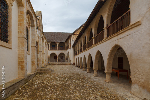 Timios Stavros orthodox monastery in Omodos village on Cyprus