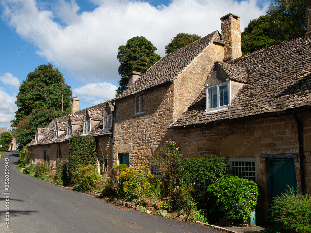 snowshill cotswold village the cotswolds gloucestershire england UK