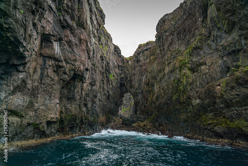Vestmanna cliffs in the Faroe Islands