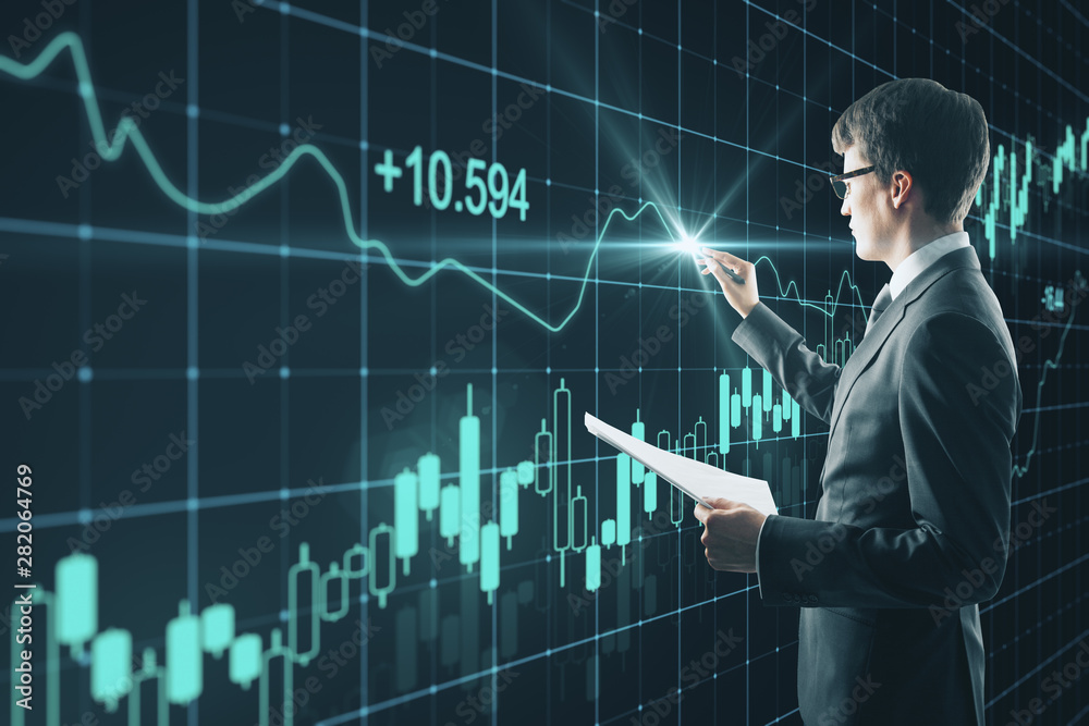 Finance and future concept Finance and future concept