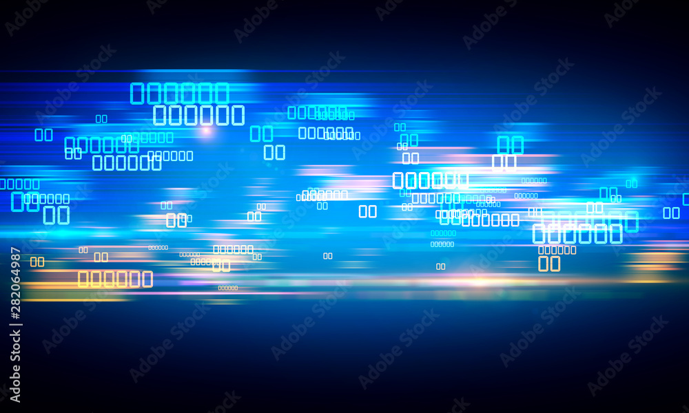Abstract coding background