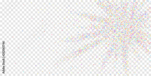 Festive confetti. Celebration stars. Colorful star