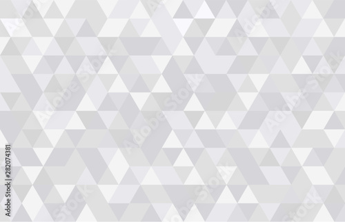 Abstract geometry triangle white and gray background.vector_