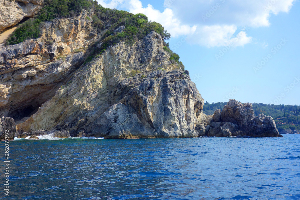 Corfu sea landscape